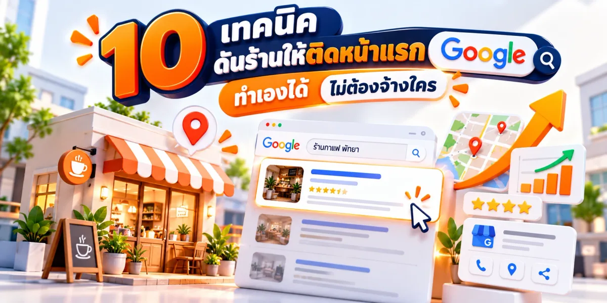 10 เทคนิคดันร้านให้ติดหน้าแรก Google ทำเองได้ ไม่ต้องจ้างใคร